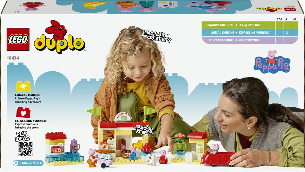 LEGO® DUPLO® Kiaulytės Pepos prekybos centras (10434)