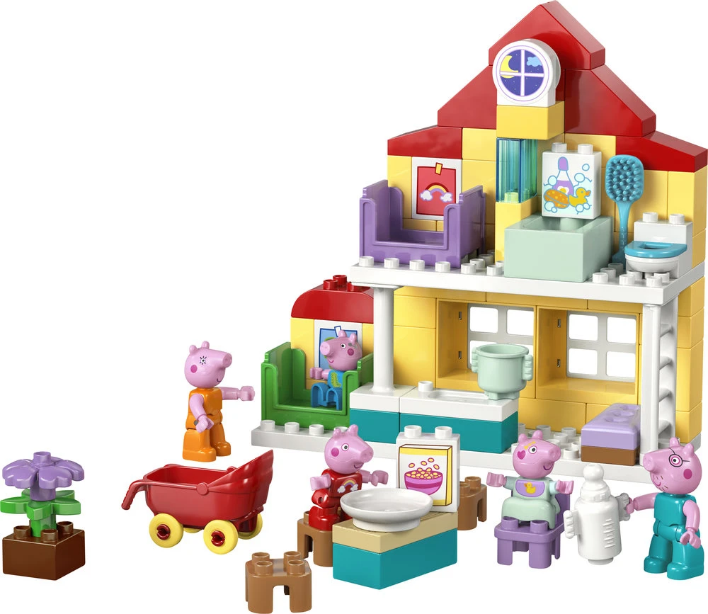 LEGO®DUPLO® Kiaulytės Pepos šeimos namas, 10467