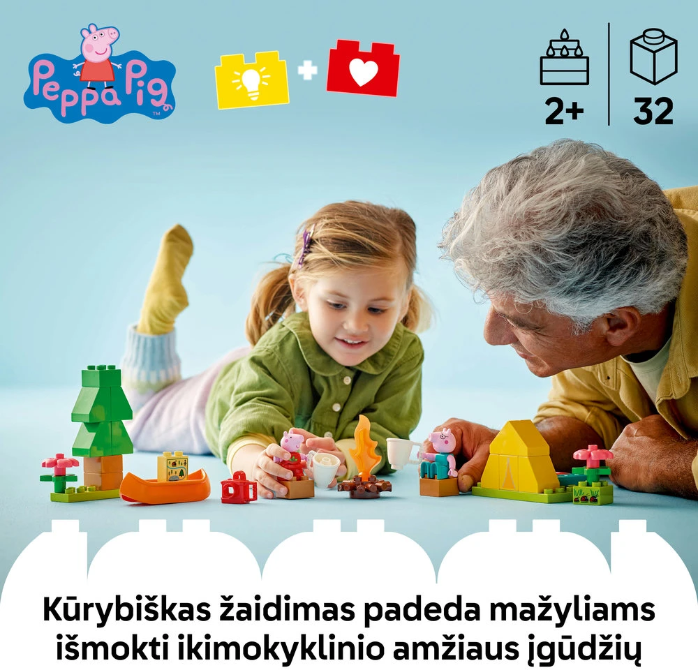 LEGO® Duplo Stovyklavimas (10452)
