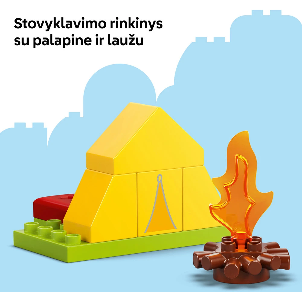 LEGO® Duplo Stovyklavimas (10452)
