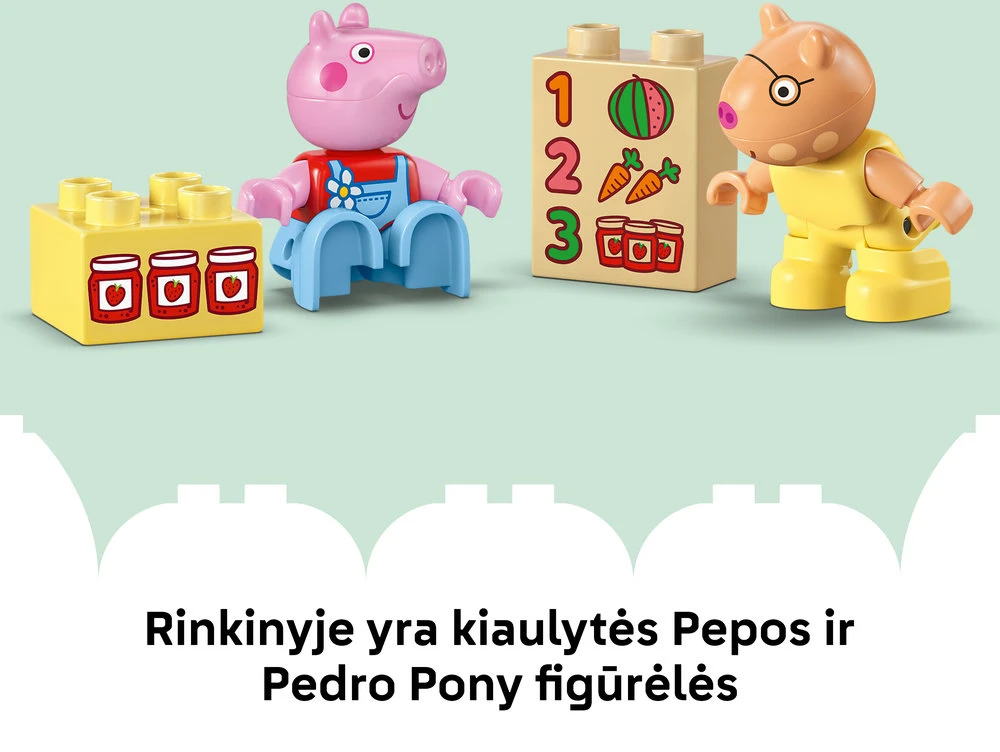 LEGO® DUPLO® Traktorius ir kioskas, 10468
