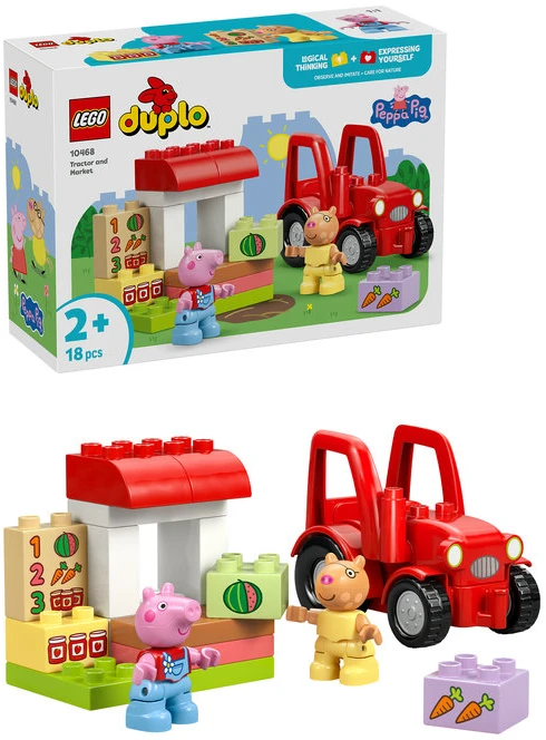 LEGO® DUPLO® Traktorius ir kioskas, 10468