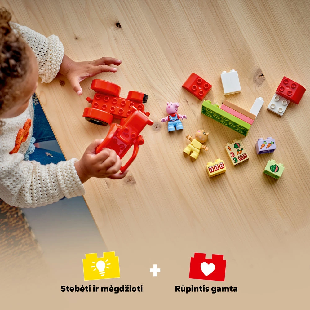 LEGO® DUPLO® Traktorius ir kioskas, 10468