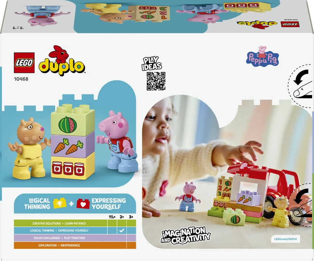 LEGO® DUPLO® Traktorius ir kioskas, 10468