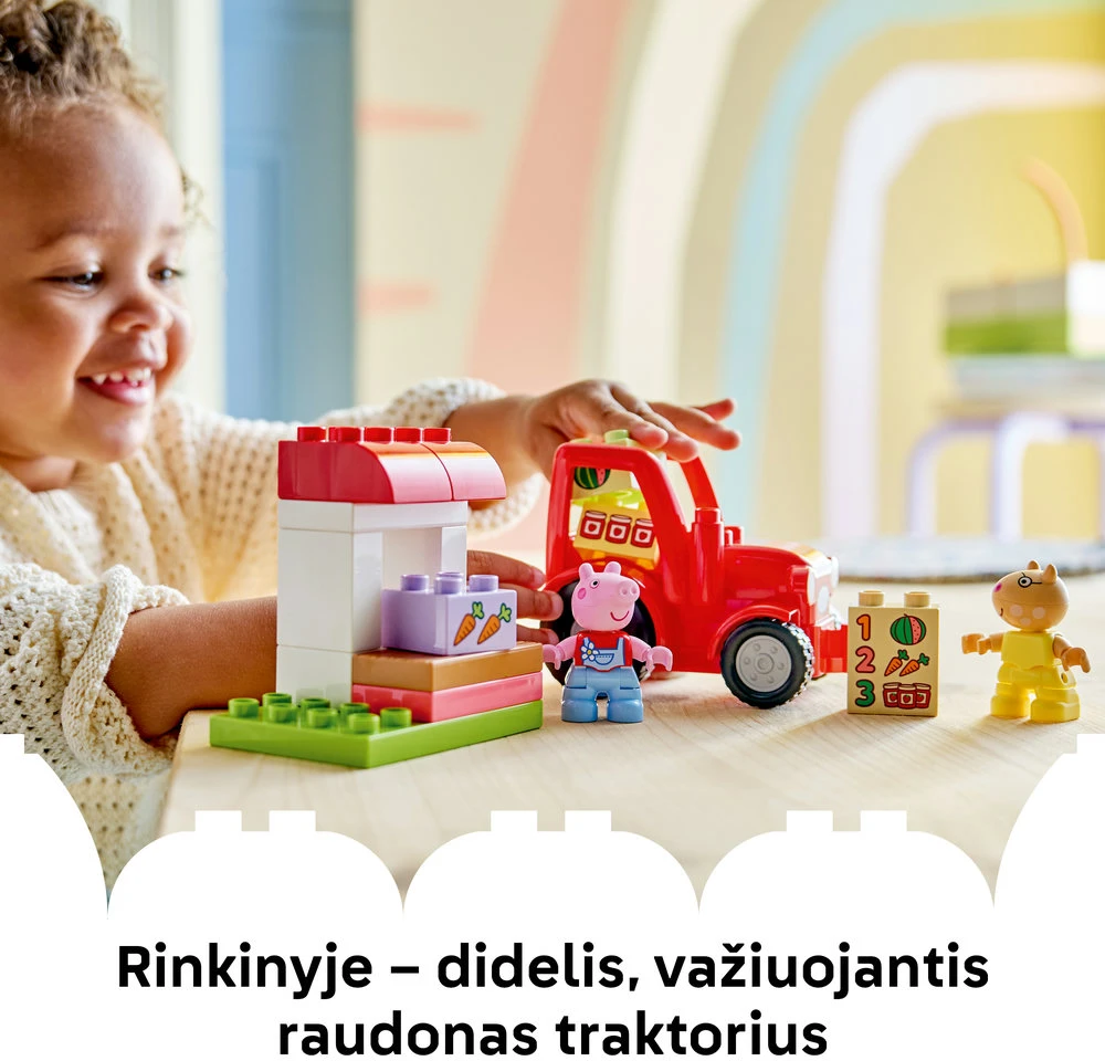 LEGO® DUPLO® Traktorius ir kioskas, 10468