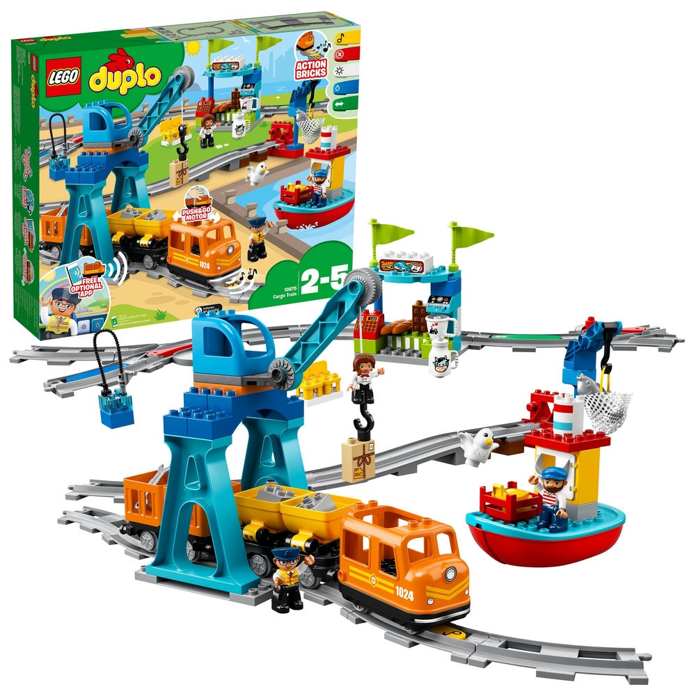 LEGO® DUPLO® Krovininis traukinys (10875)