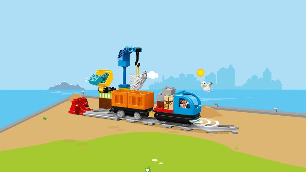 LEGO® DUPLO® Krovininis traukinys (10875)