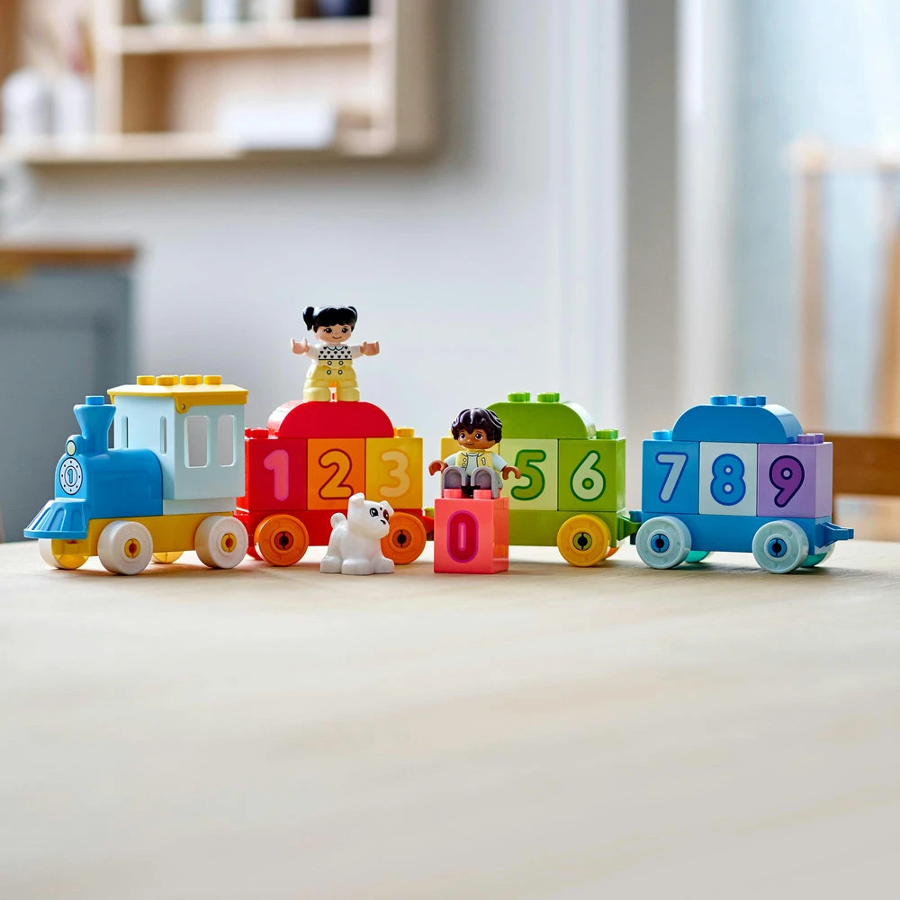 LEGO® DUPLO® Man pirmasis skaičių traukinys – išmok skaičiuoti (10954) 10954