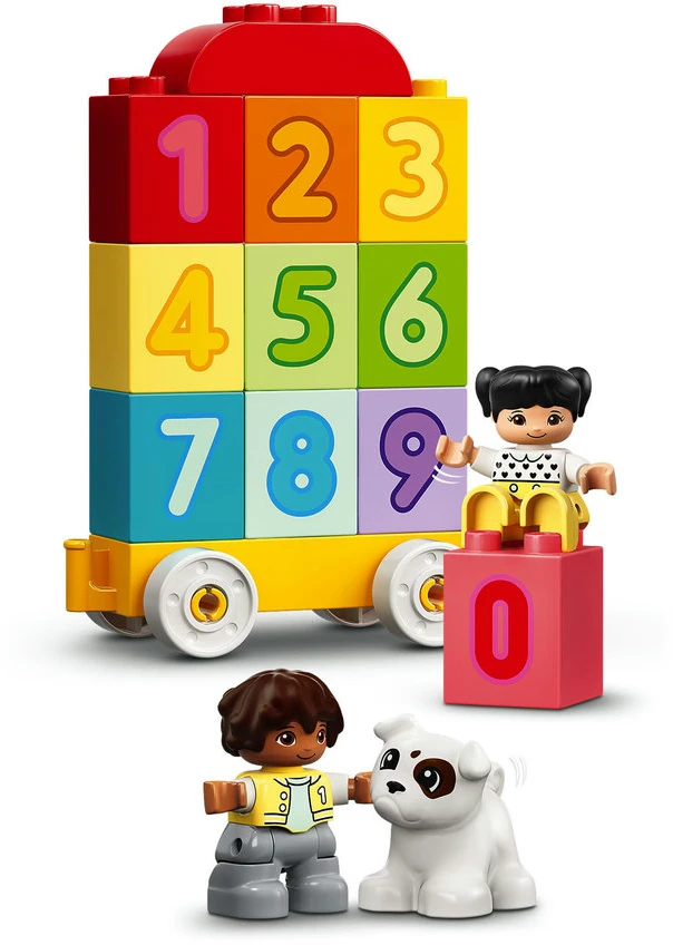 LEGO® DUPLO® Man pirmasis skaičių traukinys – išmok skaičiuoti (10954) 10954