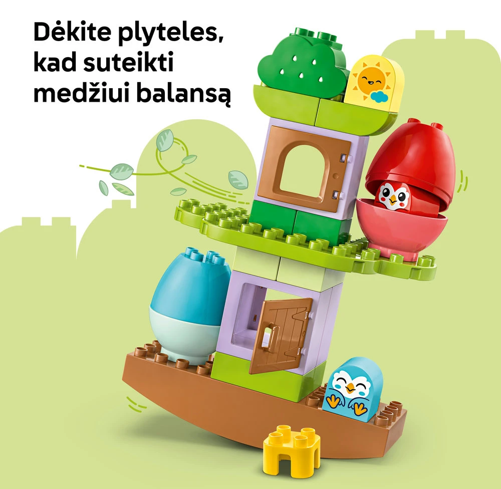 LEGO® DUPLO Balansavimo ir dėliojimo medis (10440)