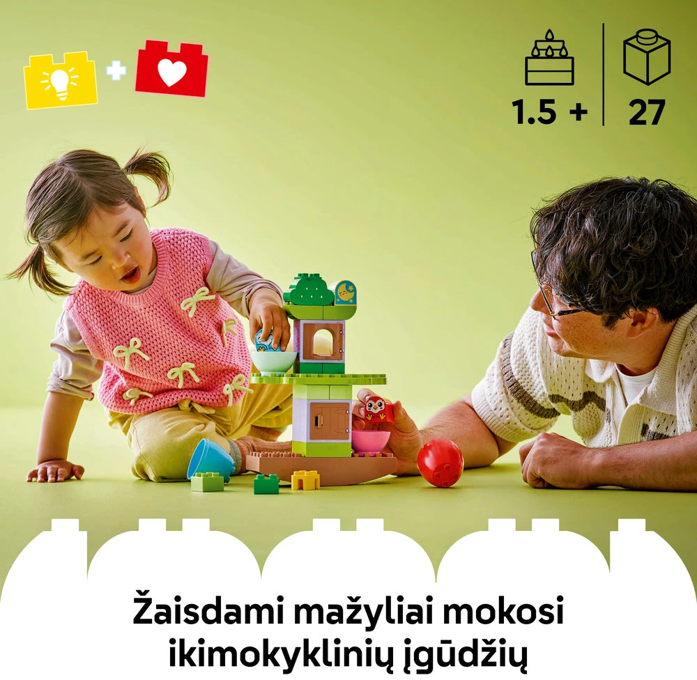 LEGO® DUPLO Balansavimo ir dėliojimo medis (10440)
