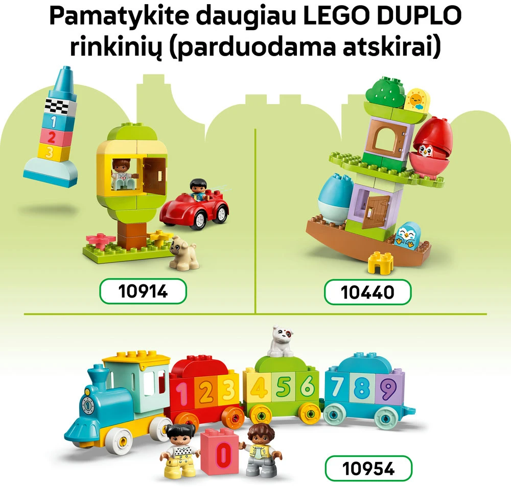 LEGO® DUPLO® Mano pirmasis formų rūšiavimo žaislas: šuniuko namas 10441