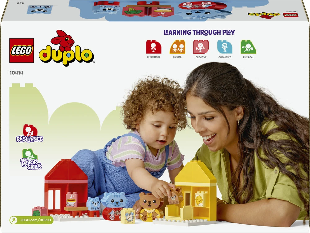 LEGO® DUPLO Kasdienė rutina: mityba ir miegas (10414)