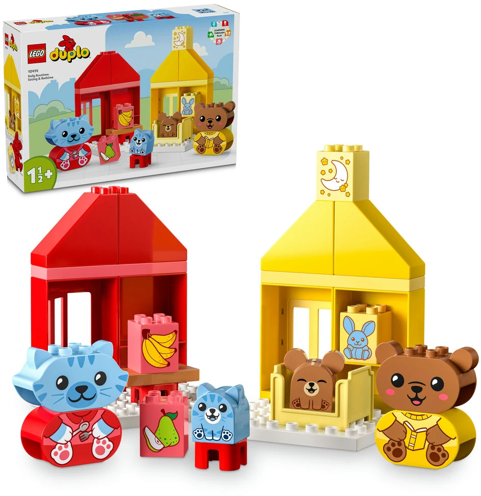 LEGO® DUPLO Kasdienė rutina: mityba ir miegas (10414)