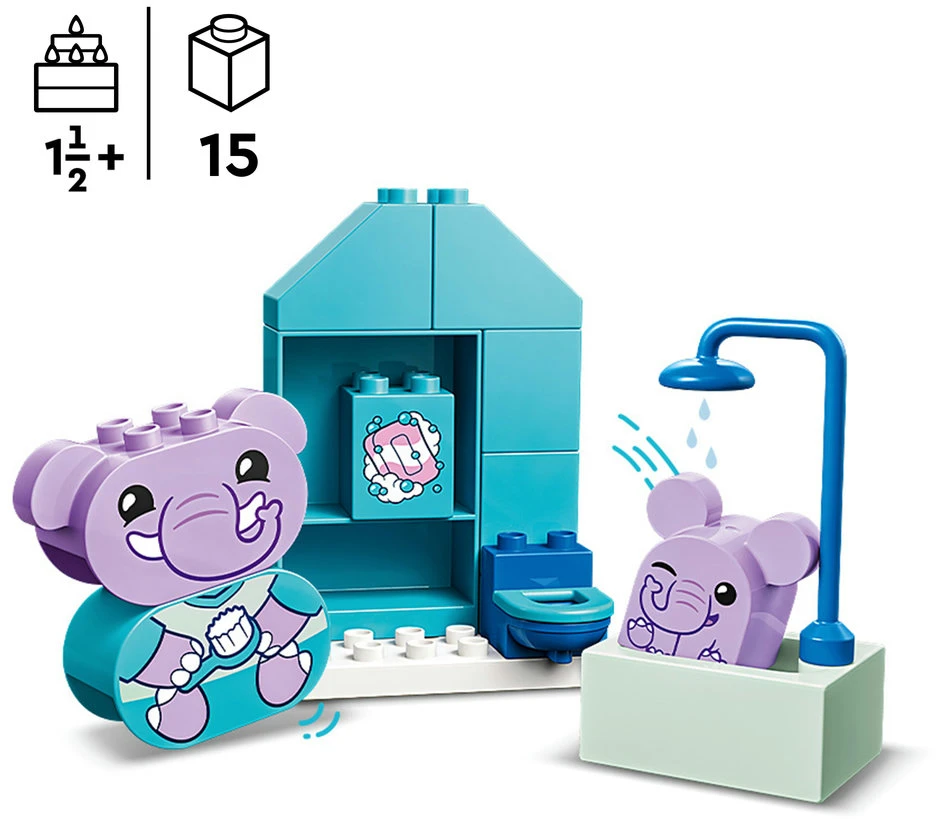 LEGO® DUPLO Kasdienė rutina: maudynės (10413)