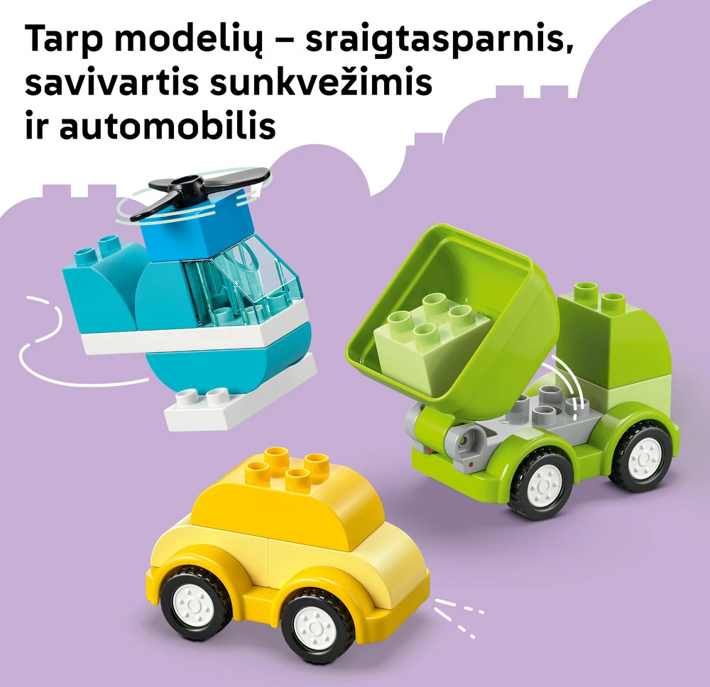LEGO DUPLO My First Kūrybinės mašinėlės 10474