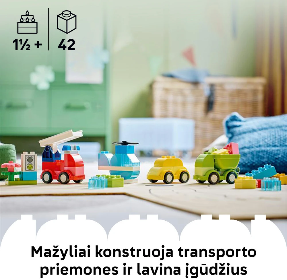 LEGO DUPLO My First Kūrybinės mašinėlės 10474
