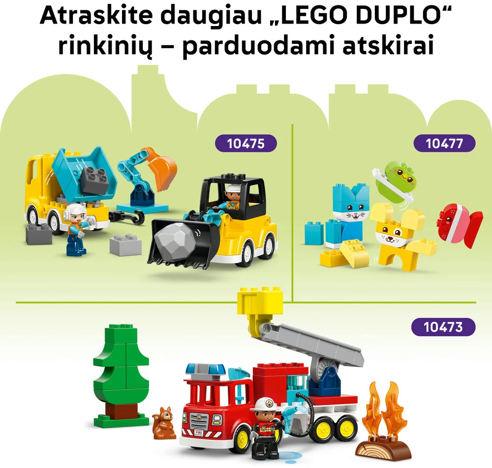 LEGO DUPLO My First Kūrybinės mašinėlės 10474