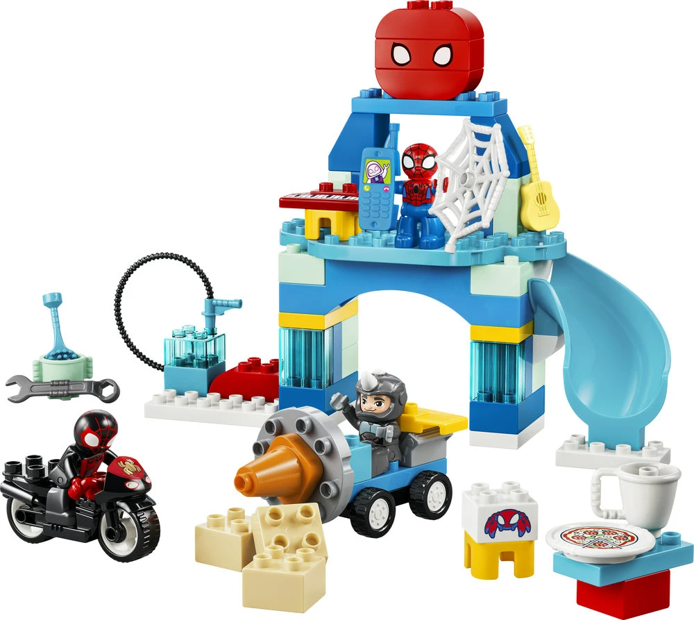 LEGO® DUPLO® | Marvel Voriuko komandos voratinklių būstinė 10464