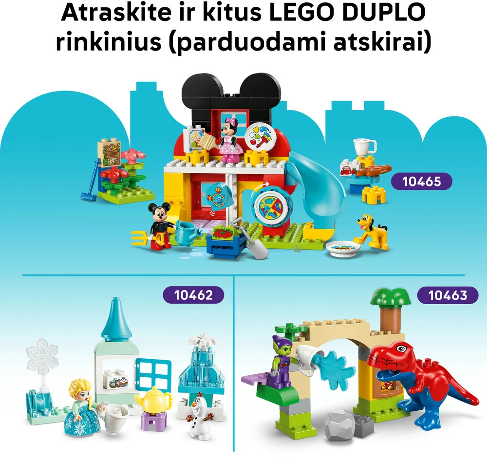 LEGO® DUPLO® | Marvel Voriuko komandos voratinklių būstinė 10464