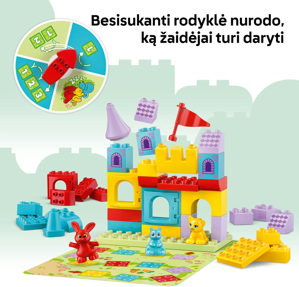 LEGO® DUPLO Straksės pilies žaidimas (10450)