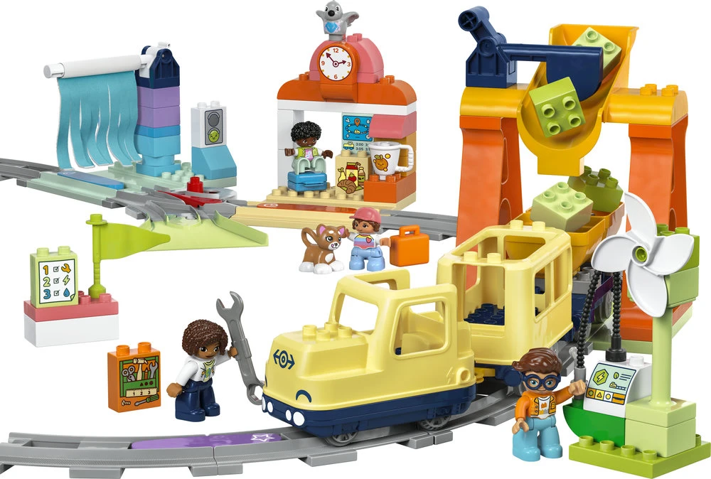 LEGO® DUPLO Didelis interaktyvus bendruomeninis traukinys (10428)