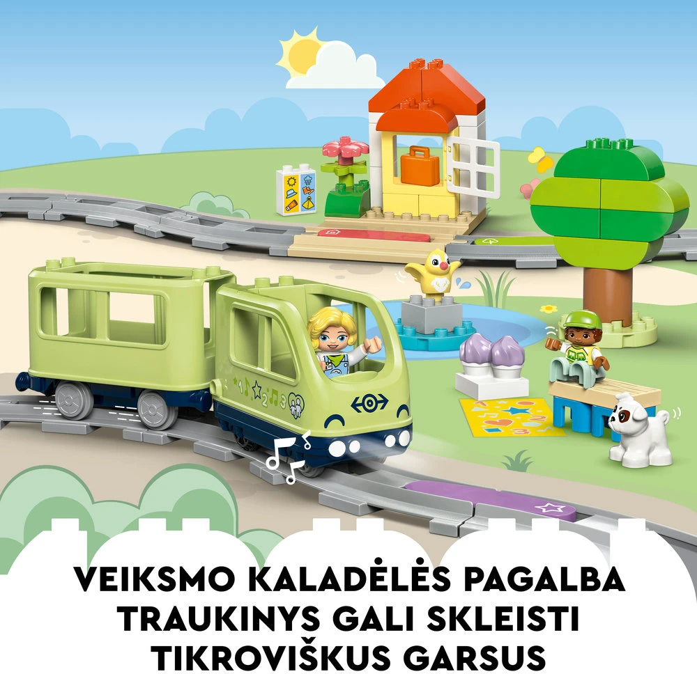 LEGO® DUPLO Interaktyvus nuotykių traukinukas (10427)