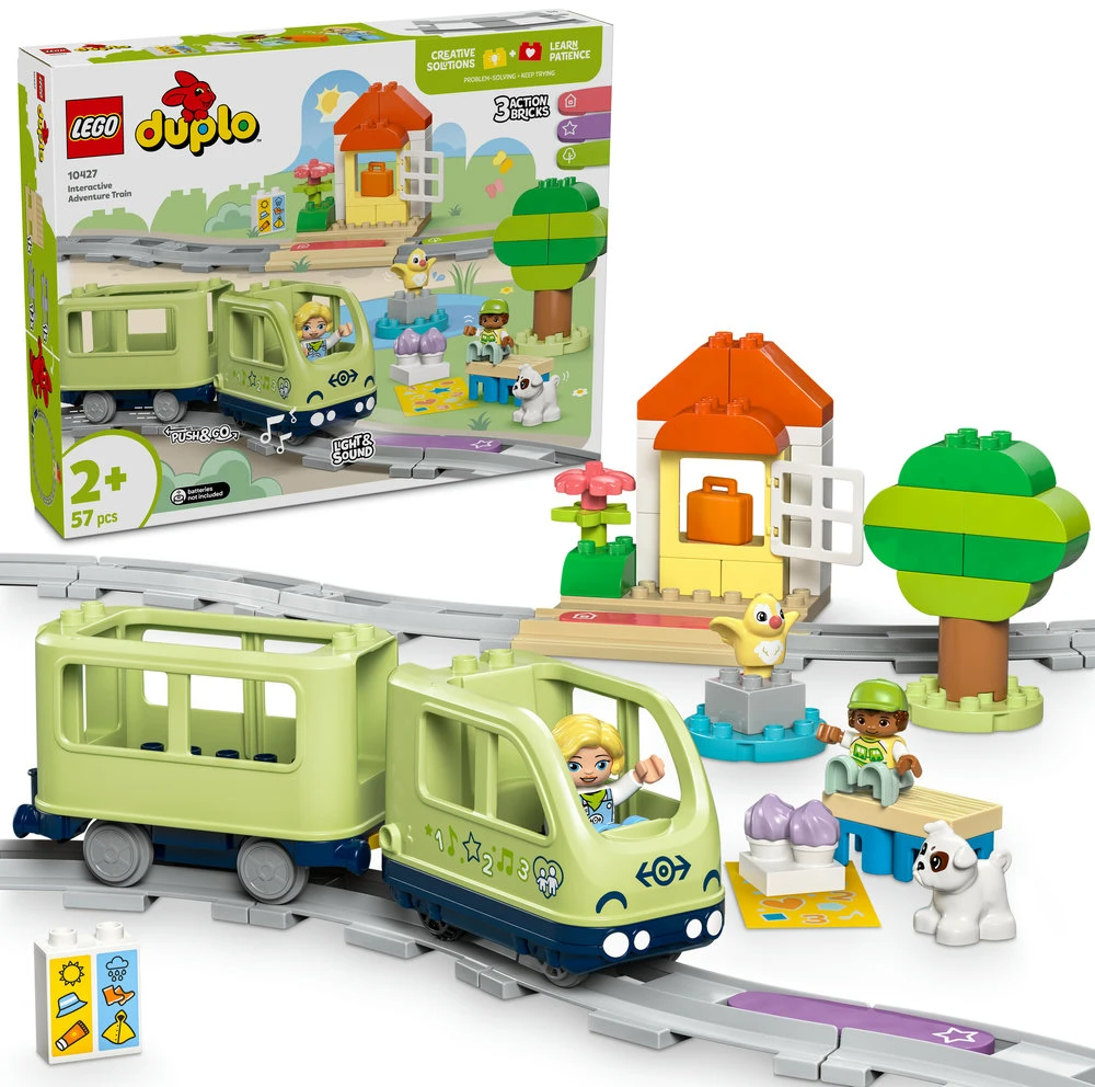 LEGO® DUPLO Interaktyvus nuotykių traukinukas (10427)
