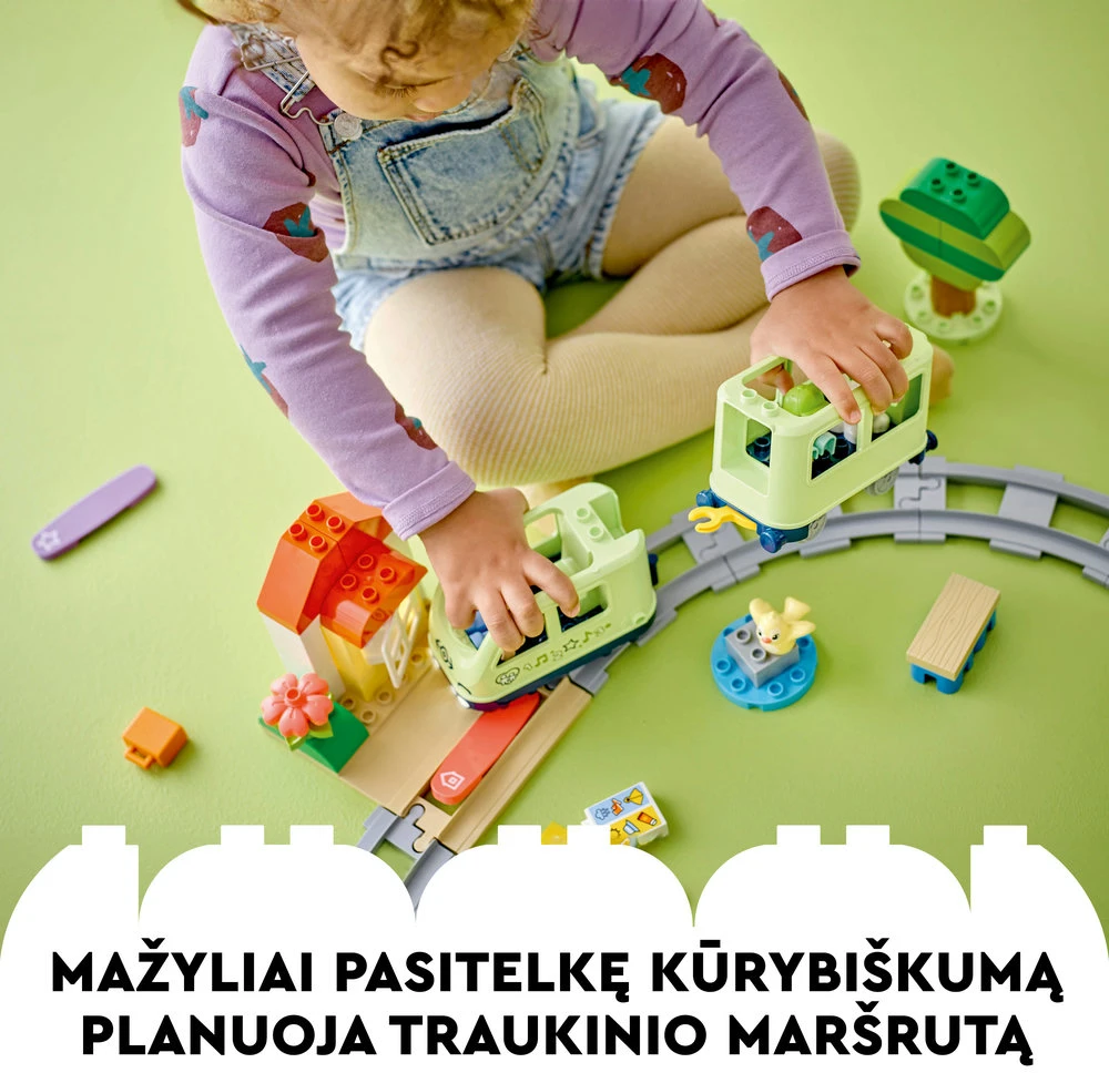LEGO® DUPLO Interaktyvus nuotykių traukinukas (10427)