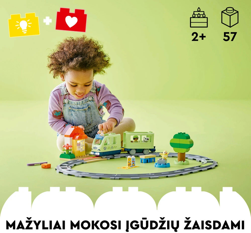 LEGO® DUPLO Interaktyvus nuotykių traukinukas (10427)