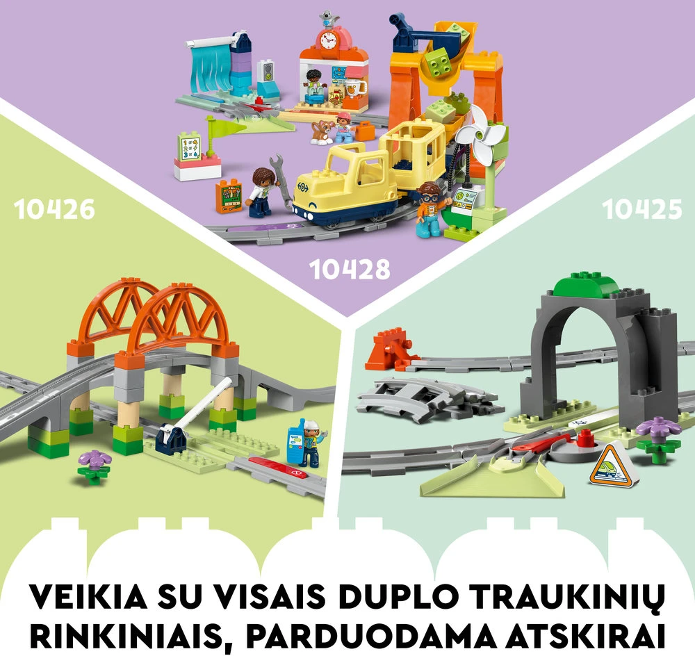 LEGO® DUPLO Interaktyvus nuotykių traukinukas (10427)