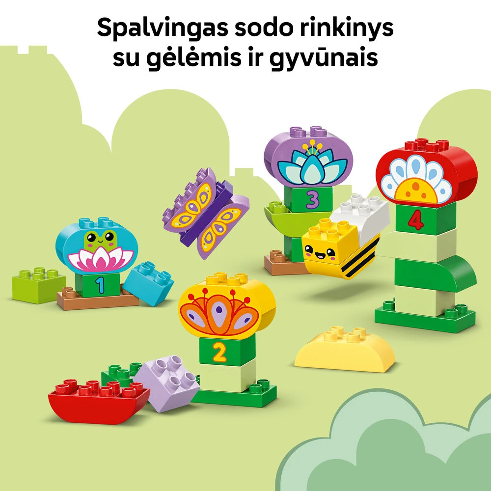 LEGO® DUPLO Kūrybinis sodas ir gėlės (10444)