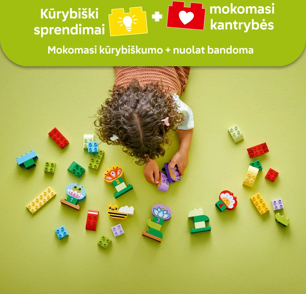 LEGO® DUPLO Kūrybinis sodas ir gėlės (10444)