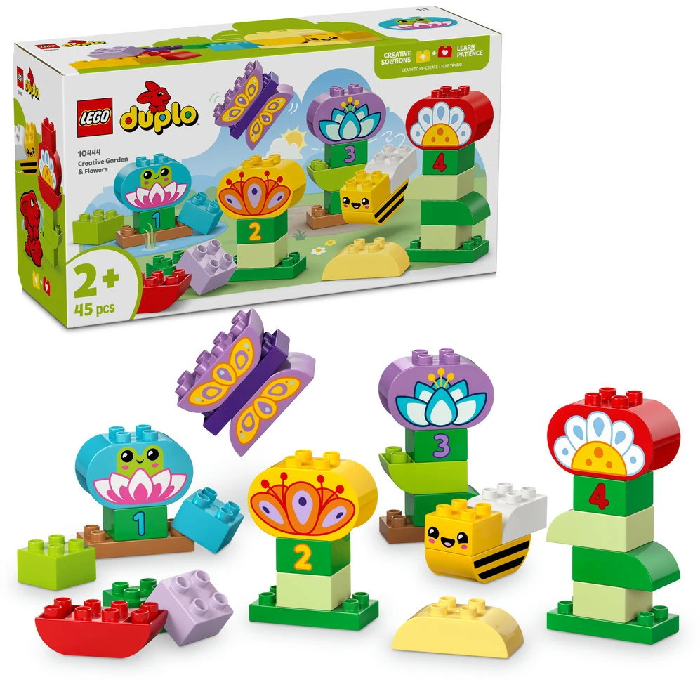 LEGO® DUPLO Kūrybinis sodas ir gėlės (10444)