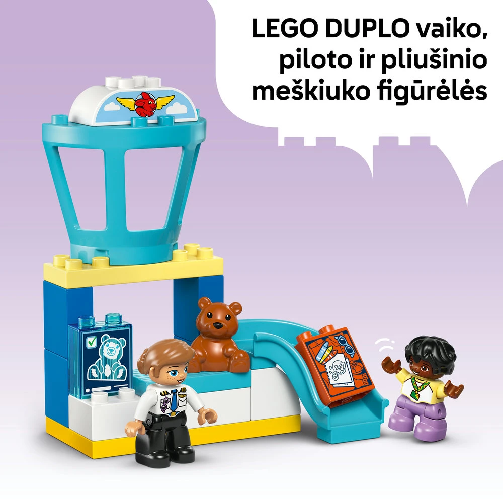 LEGO® DUPLO Pirmasis apsilankymas oro uoste (10443)