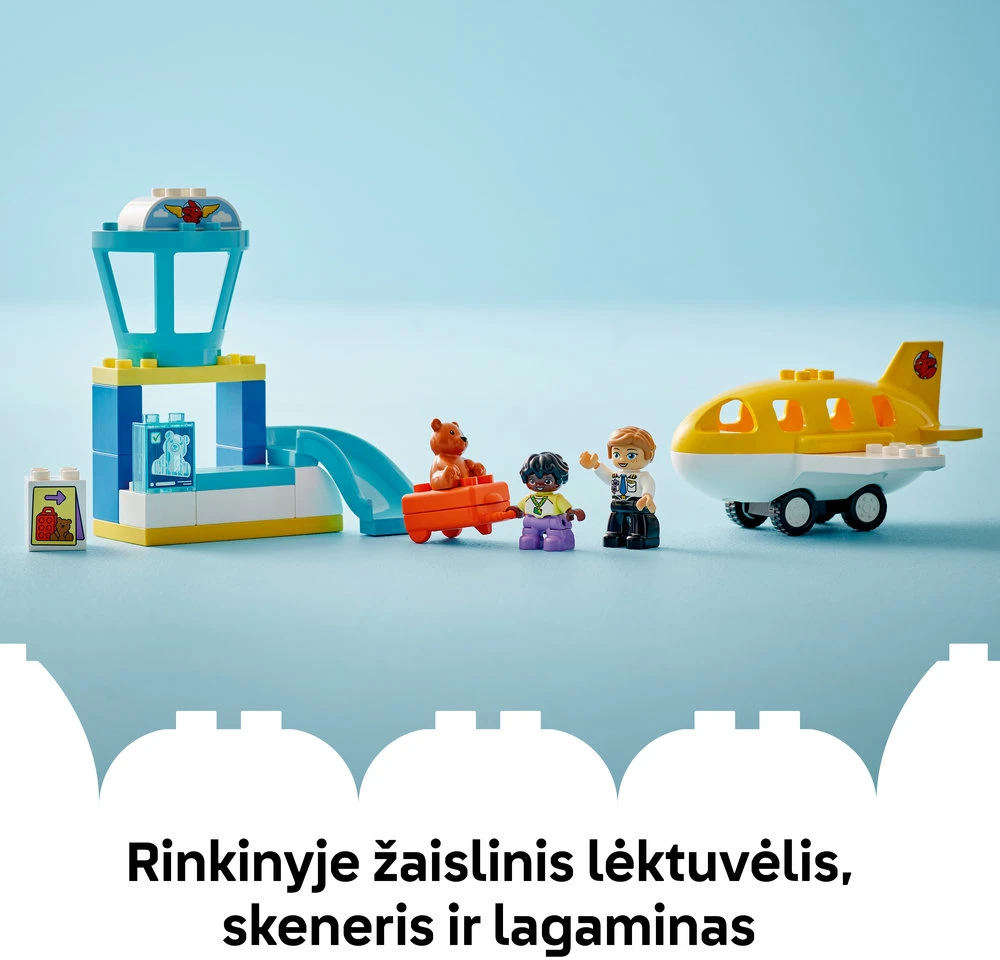 LEGO® DUPLO Pirmasis apsilankymas oro uoste (10443)