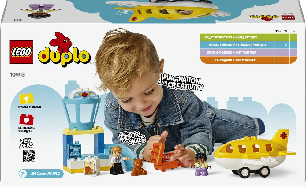 LEGO® DUPLO Pirmasis apsilankymas oro uoste (10443)