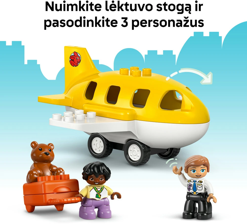 LEGO® DUPLO Pirmasis apsilankymas oro uoste (10443)