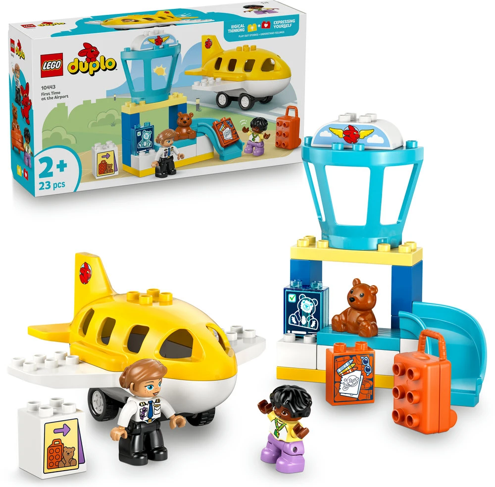 LEGO® DUPLO Pirmasis apsilankymas oro uoste (10443)