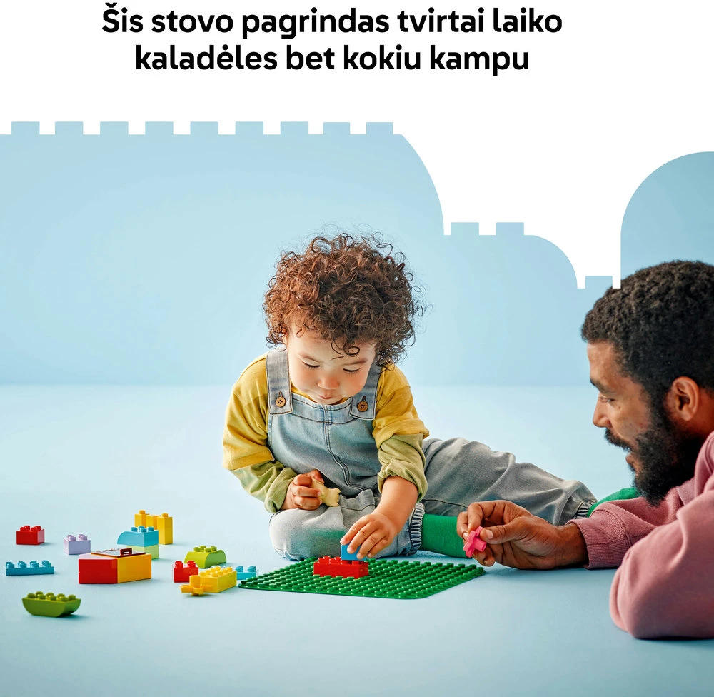 LEGO® DUPLO Žalia pagrindo plokštelė (10460)