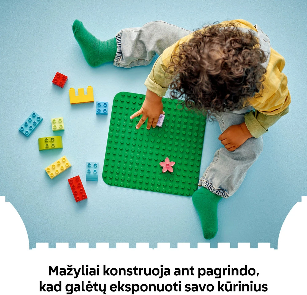 LEGO® DUPLO Žalia pagrindo plokštelė (10460)