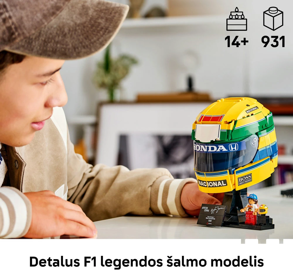LEGO® Editions Ayrton Senna šalmas Rinkinys 43024