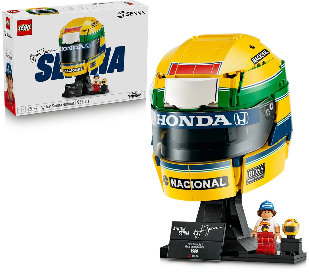 LEGO® Editions Ayrton Senna šalmas Rinkinys 43024