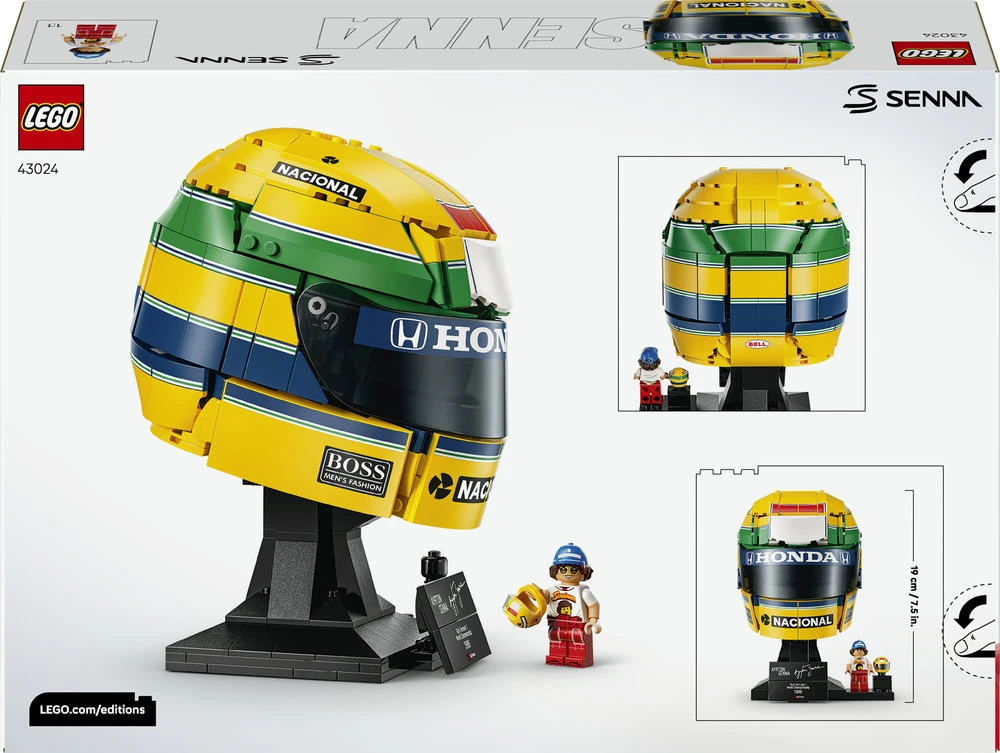 LEGO® Editions Ayrton Senna šalmas Rinkinys 43024