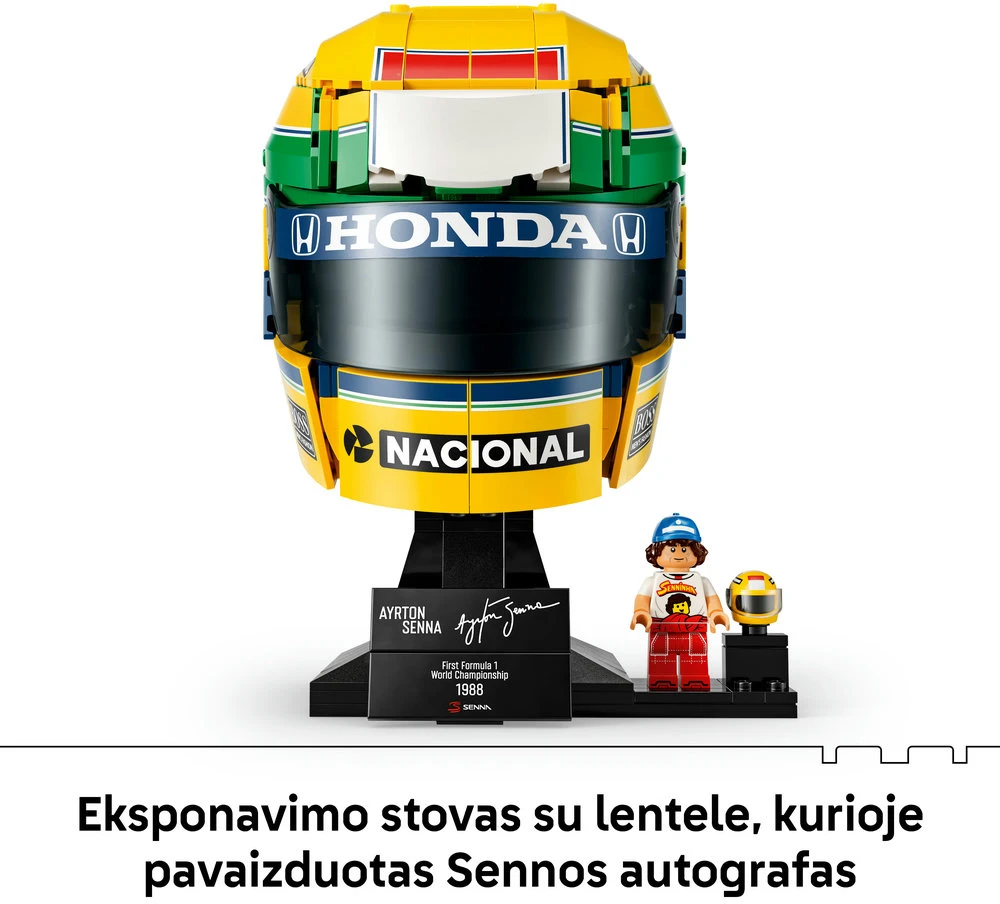 LEGO® Editions Ayrton Senna šalmas Rinkinys 43024