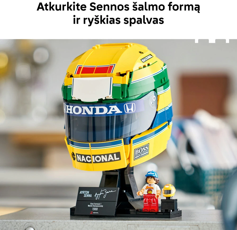 LEGO® Editions Ayrton Senna šalmas Rinkinys 43024