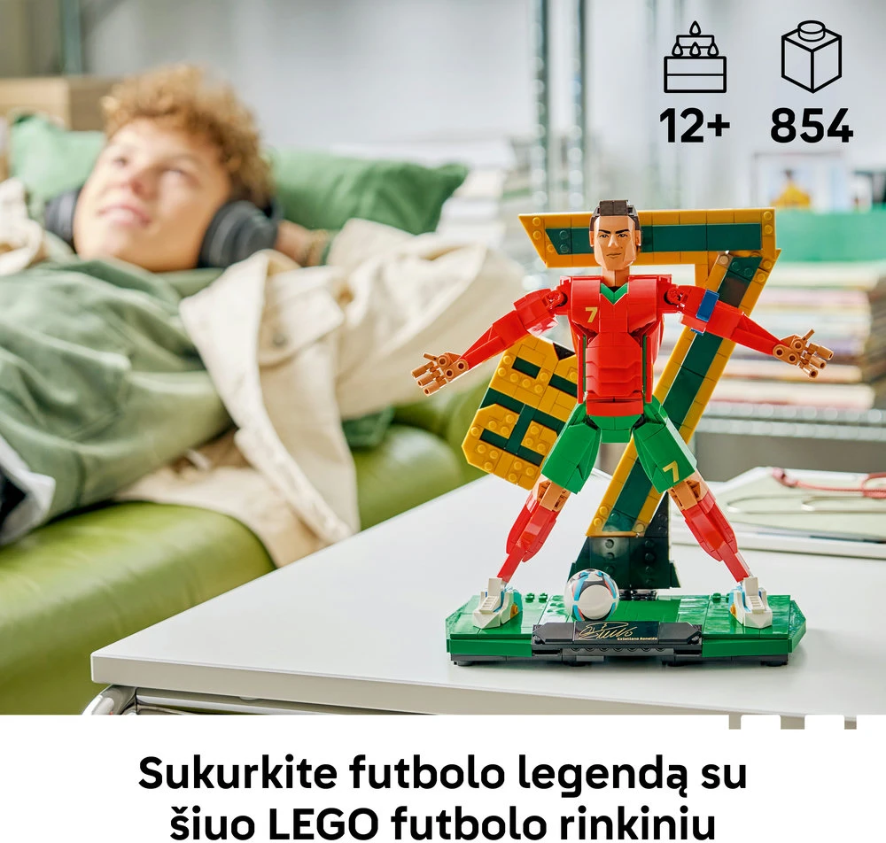LEGO® Editions Cristiano Ronaldo – futbolo legenda 43016