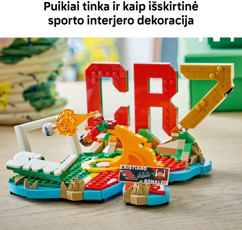LEGO® Editions Cristiano Ronaldo – svarbiausi futbolo įvykiai 43012
