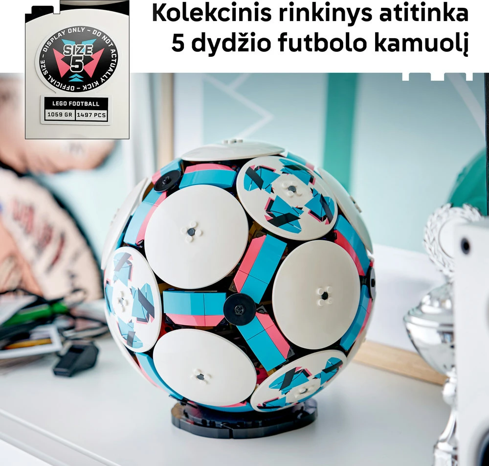 „LEGO® Editions“ futbolo kamuolio modelis, 43019