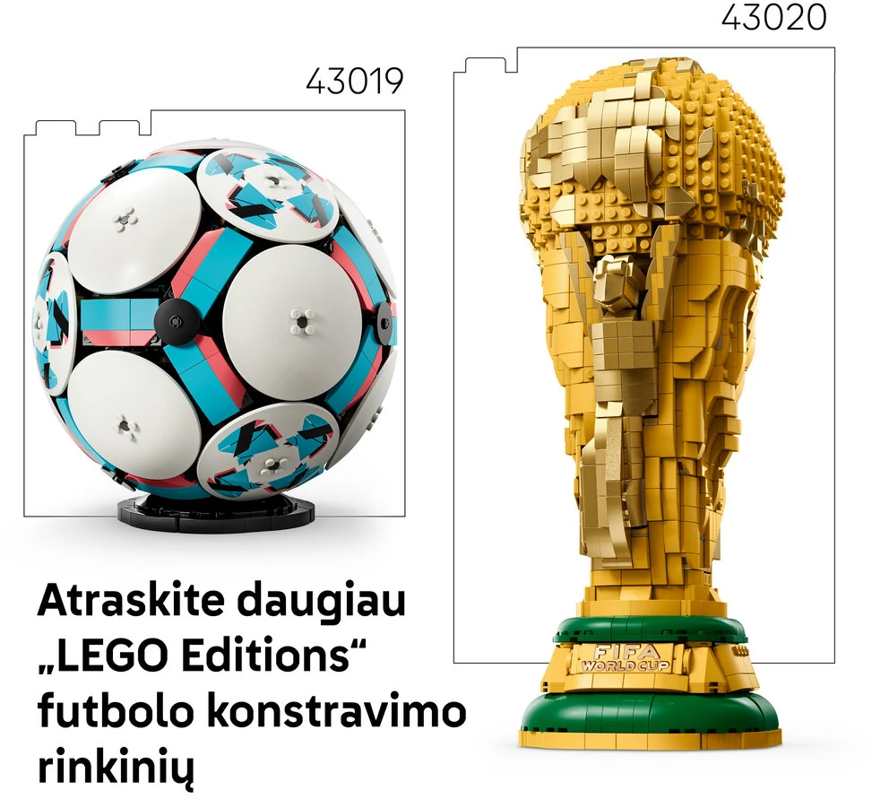 „LEGO® Editions“ futbolo kamuolio modelis, 43019